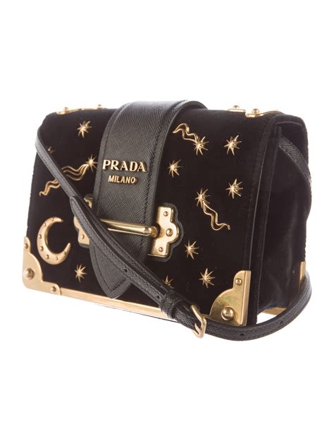 prada small astrology cahier bag|Prada cahier bag.